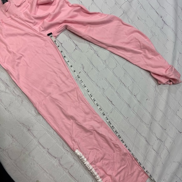 BCBG MAX AZRIA Women’s Pink Lounge Yoga Pants Vintage Y2K Mid Rise Small NWT - Picture 2 of 16